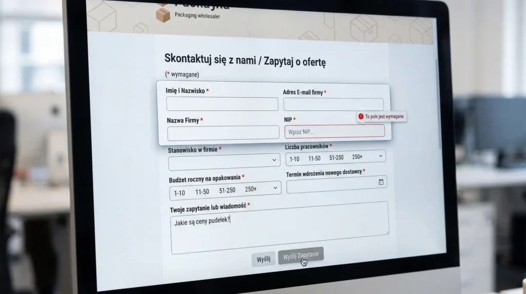 Niewidzialne bariery na stronie B2B. Gdzie tracisz leady, mimo że wszystko działa