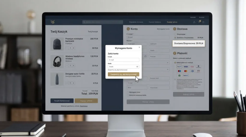 Konwersja sklepu internetowego i miejsca, w których e-commerce traci sprzedaż