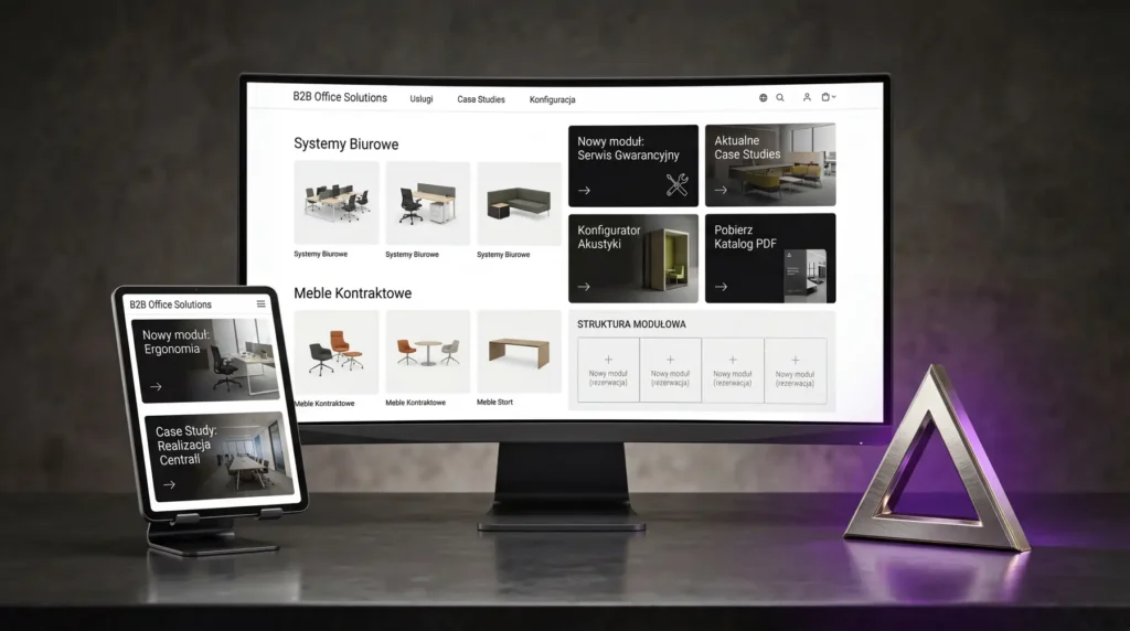 Strona, której nie trzeba budować od nowa co 3 lata. Podejście modularne w praktyce