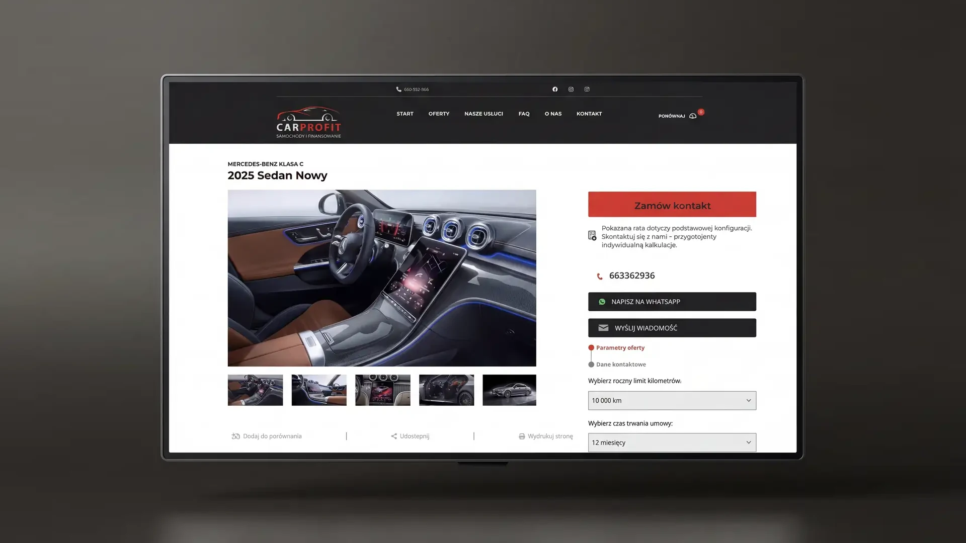 Platforma finansowania samochodów. Cyfrowa transformacja sprzedaży w Carprofit